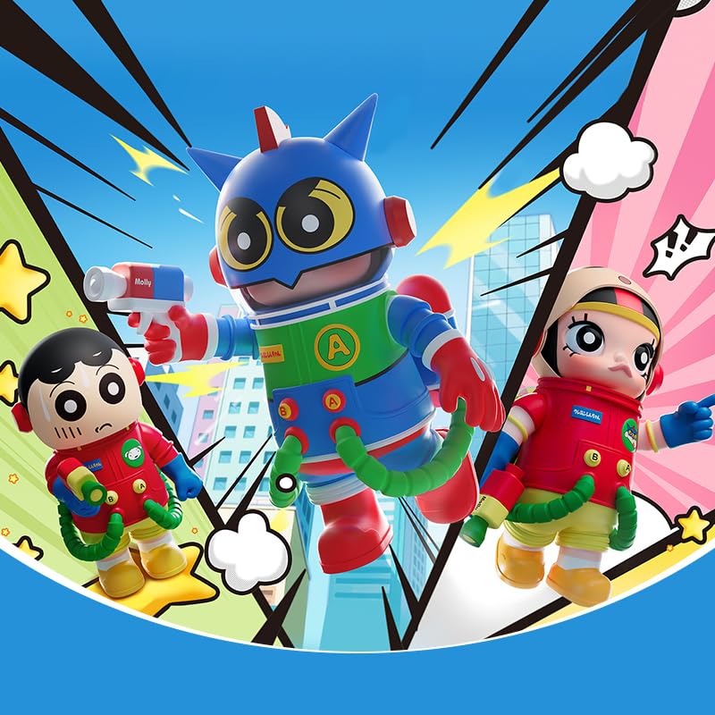 Amazon.co.jp: POP MART MEGA SPACE MOLLY 400%+100% クレヨン