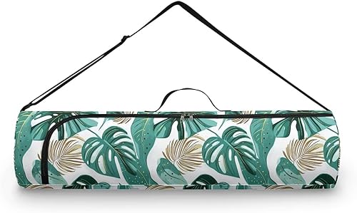 Miniatura 22 de Bolsa para esterilla de yoga para mujeres y hombres, con cremallera completa, bolsa de transporte para esterilla de yoga para clase de entrenamiento