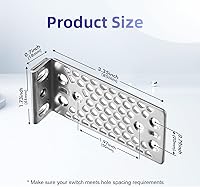 Vista 29 de Kit de montaje en rack para interruptores de enebro de 17,3 pulgadas para Juniper EX2200/EX2300