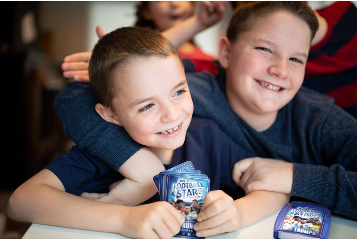 Top Trumps World Soccer Stars Specials Card Game; Entertaining with The Most Famous Soccer Players | Sports Fans of All Ages | Family Fun for 6 & up