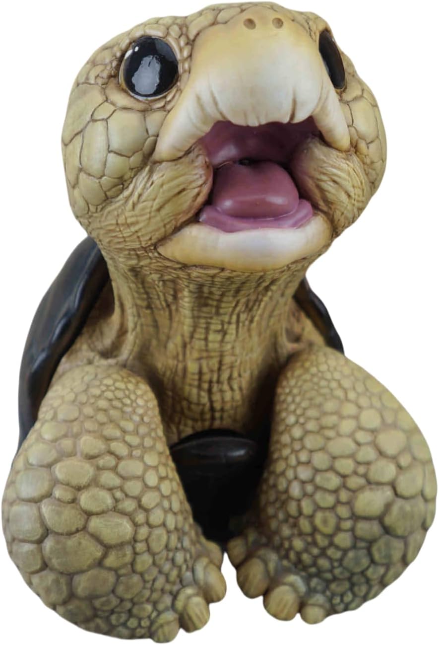 Chelonoidis Galapagoensis Model Pet Animal Figure Decor Gift