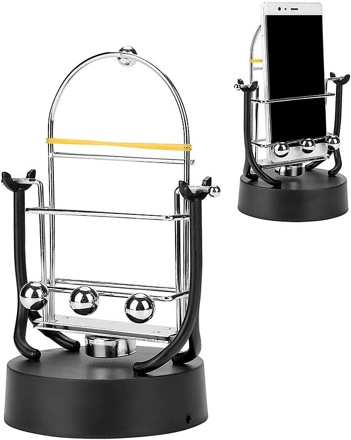 Yosoo Health Gear Phone Swing Device, Shake Wiggle Device Automatic Swing Motion for Mobile Phone Brush Step, Wechat Run Step Count Program Safety Wiggler Holder with USB Cable(No Batteries)