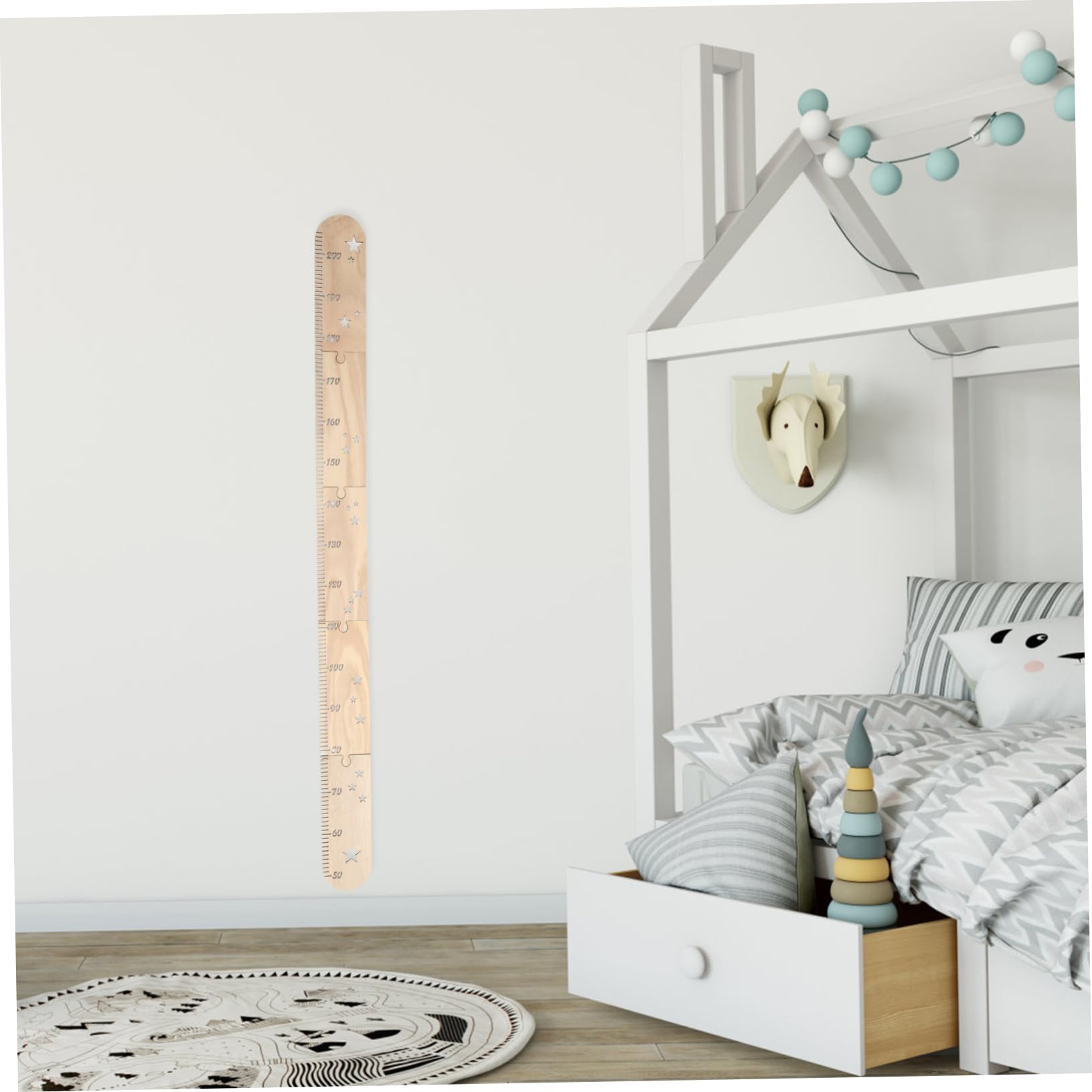 Alipis 5 Juegos Regla De Altura Gobernante Decoración Gráfico De Altura De Crecimiento Medida De Altura Para Pared Gráfico De Pared De Altura De Los Niños Tabla De Crecimiento De Madera