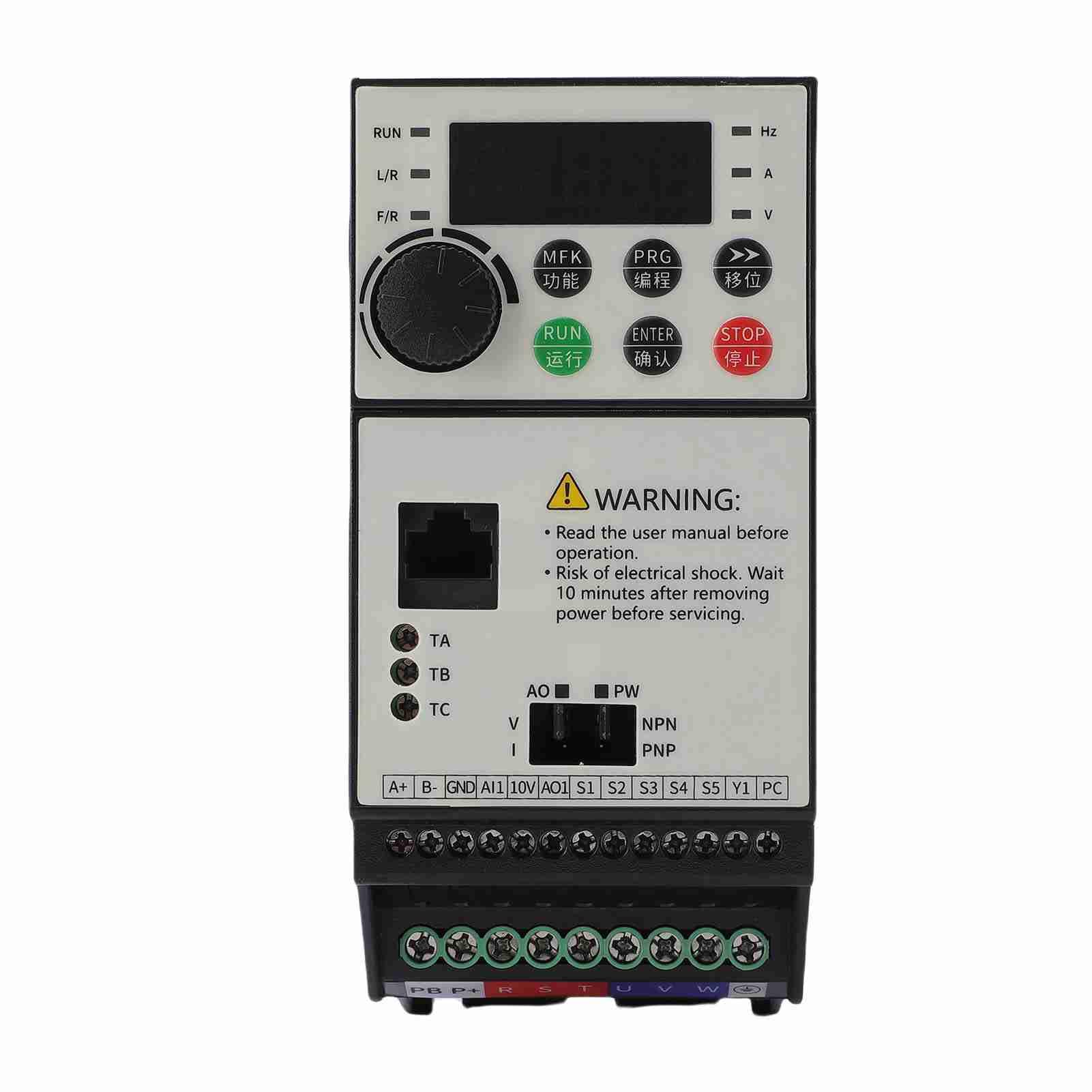 Frequenzumrichter, Effizienter 3-Phasen-Frequenzumrichter, 2,2 KW