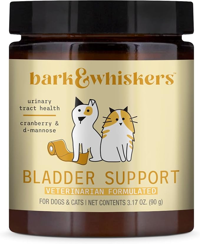Dr. Mercola, Bark & Whiskers, Bladder Support, for Cats and Dogs, 3.17 oz (90g
