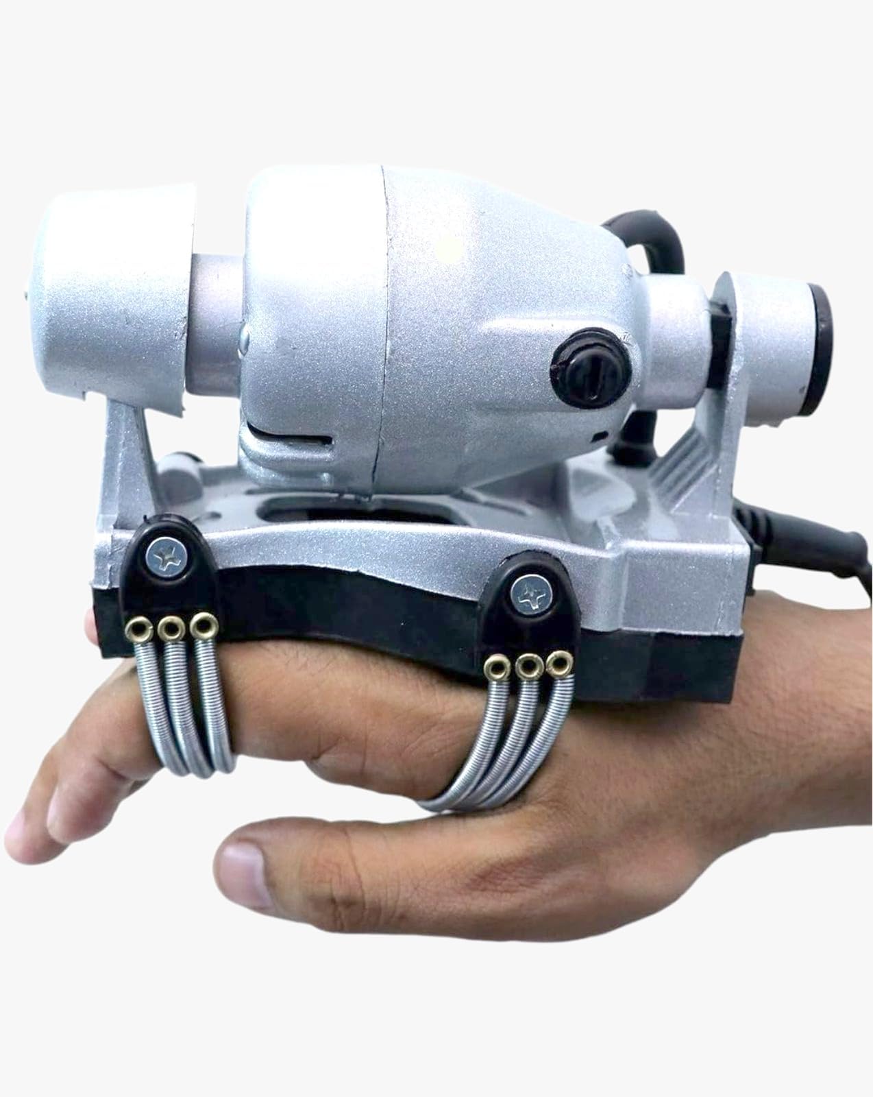 Endzone AC Daul Speed Head Massager Machine for Full Body and Pain Relief Device (MASSAGER) (GREY)