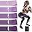 Resistance Bands for Working Out, 5-Pack Elastic Loop Exercise Bands for Strength Training Stretching, Home Gym Equipment for Pilates Yoga Physical Therapy, Leg Glute Arm Workout Kit for Women Men