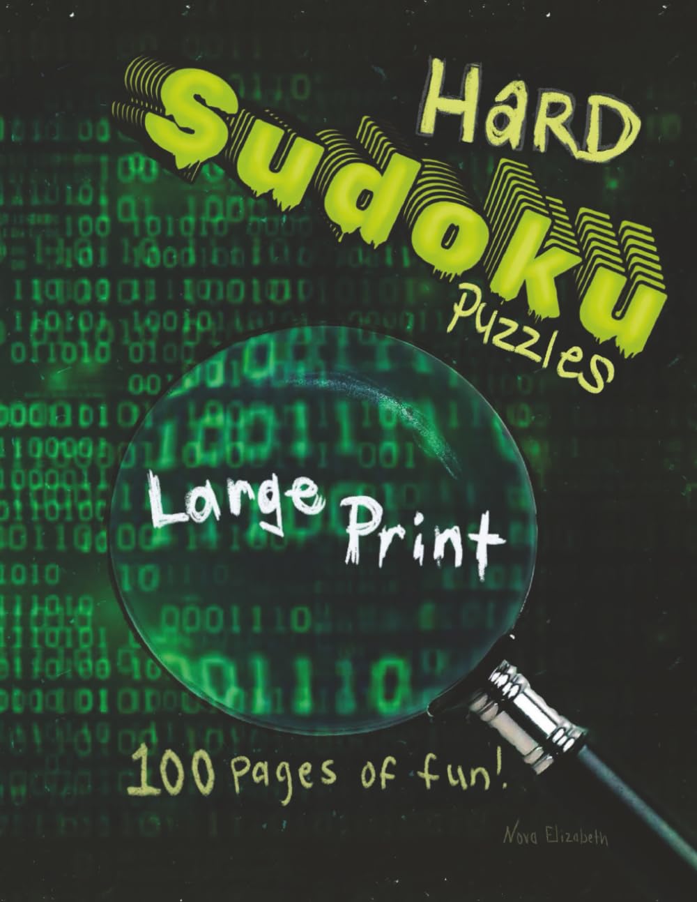 Hard Sudoku Large Print: 50 Brain Challenging Puzzles to Hack Your Brain