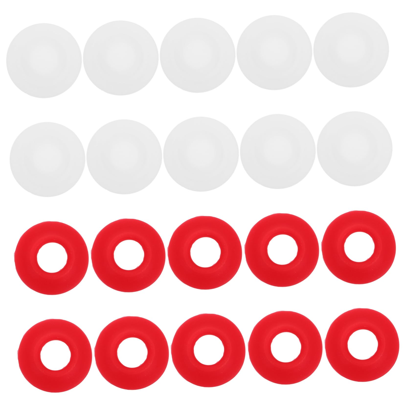 Mikinona Silicone Swing Top Bottle Gaskets 20 Pack Replacement Seals for Canning Jars Soda Bottles