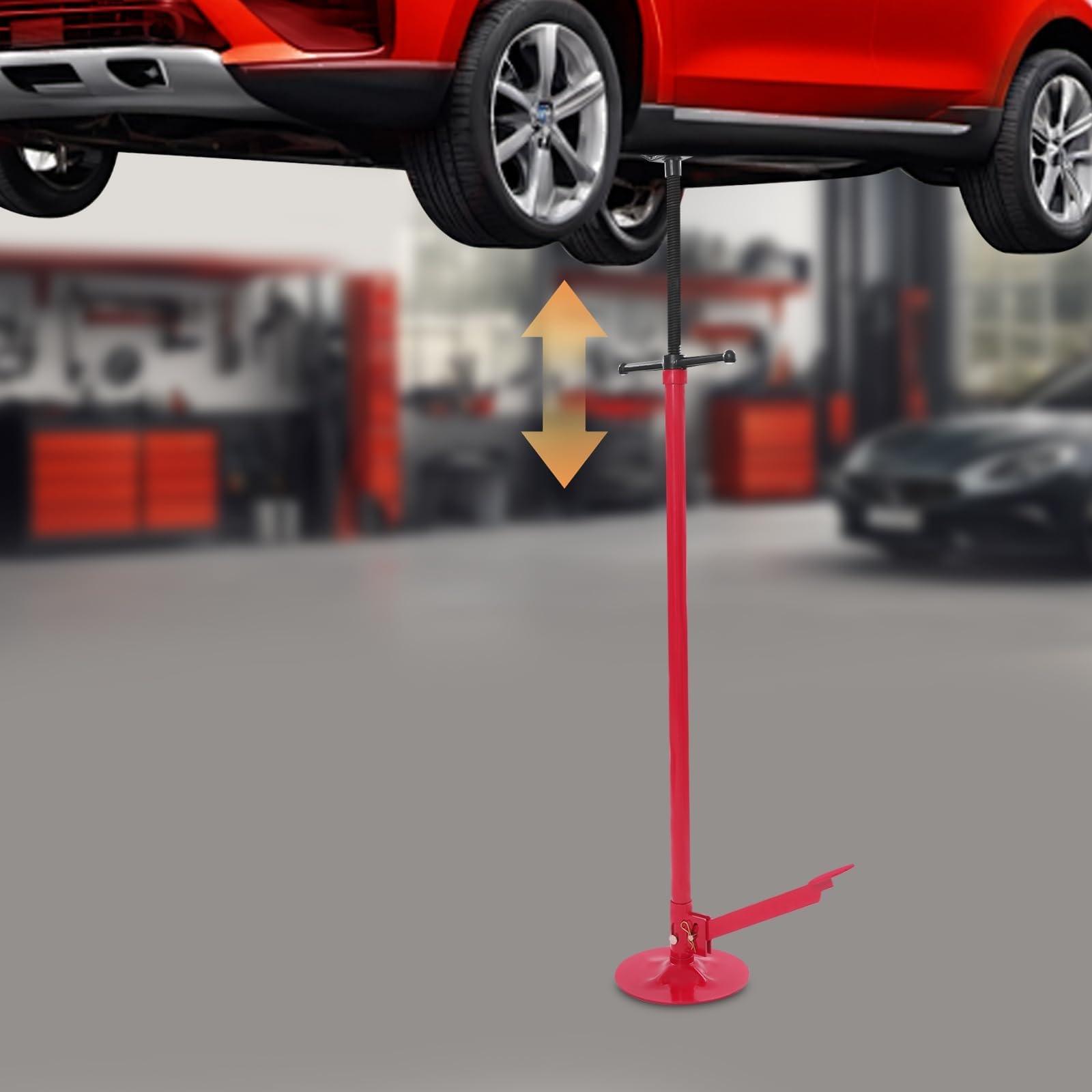 Struttura di Supporto di Sicurezza per Sollevatore di Auto con Pedale