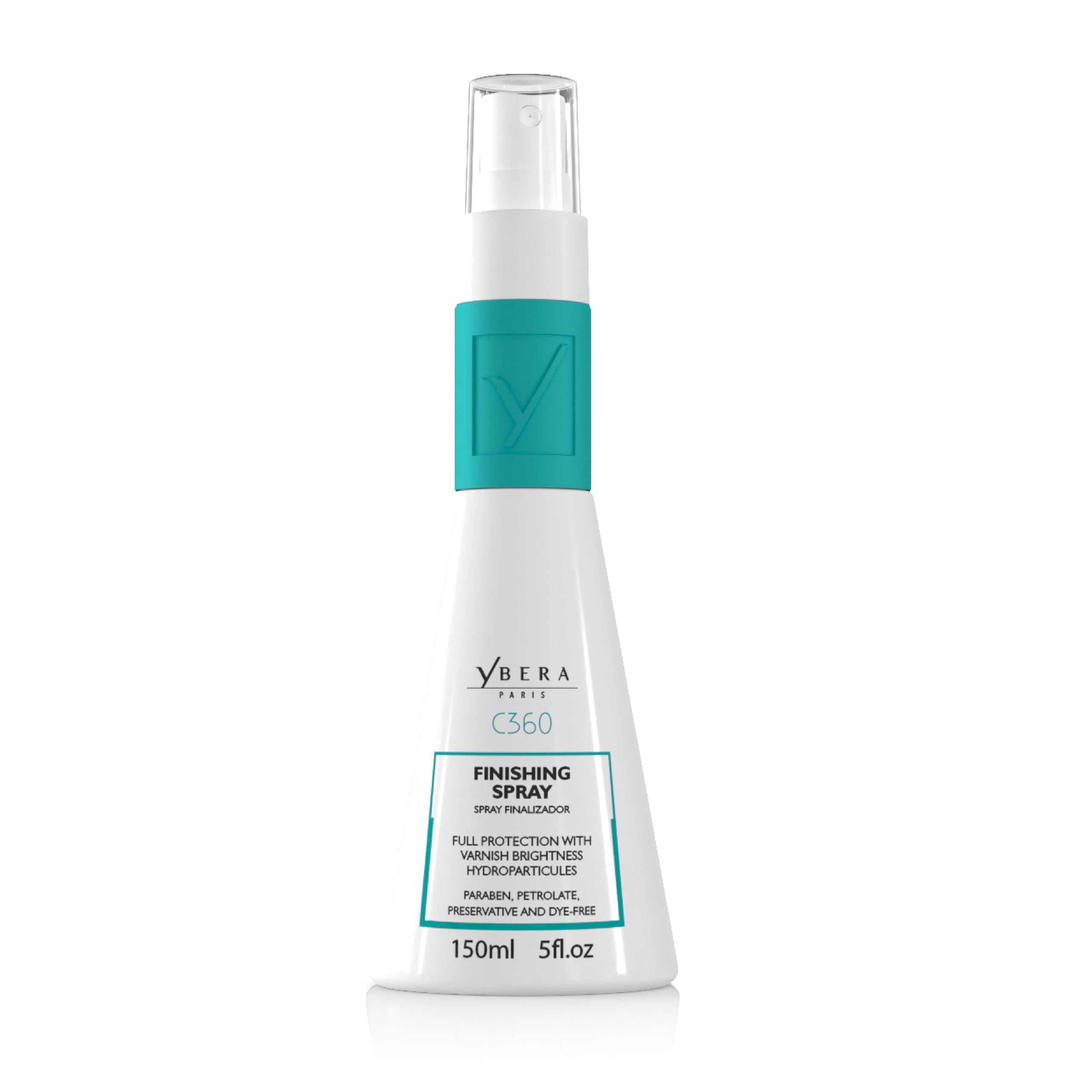 YBERA PARIS Spray C360 | Heat Protector | Seals Cuticle | Not Rinse Needed | 5oz