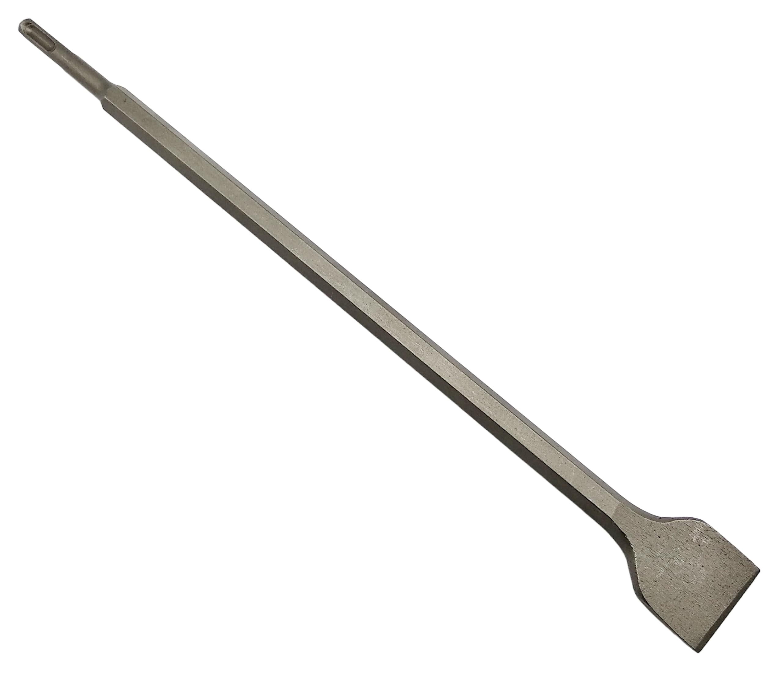 langer 400 mm Kraftfeld SDS Plus Spitzmeißel, Flachmeißel 20 / 70mm Spatmeißel Meisel für Stemmhammer, Bohrhammer, Abbruchhammer (Flachmeißel 40mm)