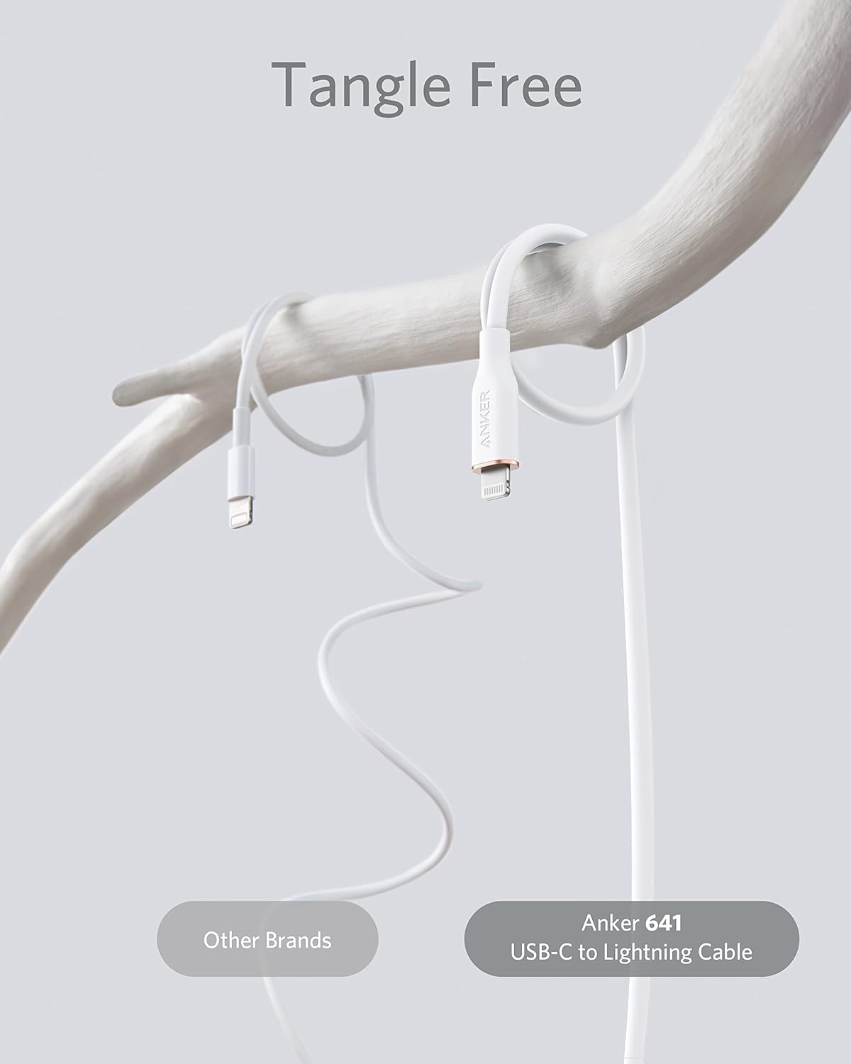 Up To 60% OFF Anker USB-C to Lightning Cable, 641 Cable (Cloud White, 6ft), MFi Certified, Powerline III Flow Silicone Fast Charging Cable for iPhone 13 13 Pro 12 11 X XS XR 8 Plus (Charger Not Included) 🛒 Crazy Deals Anker USB-C to Lightning Cable, 641 Cable (Cloud White, 6ft), MFi Certified, Powerline III Flow Silicone Fast Charging Cable for iPhone 13 13 Pro 12 11 X XS XR 8 Plus (Charger Not Included)