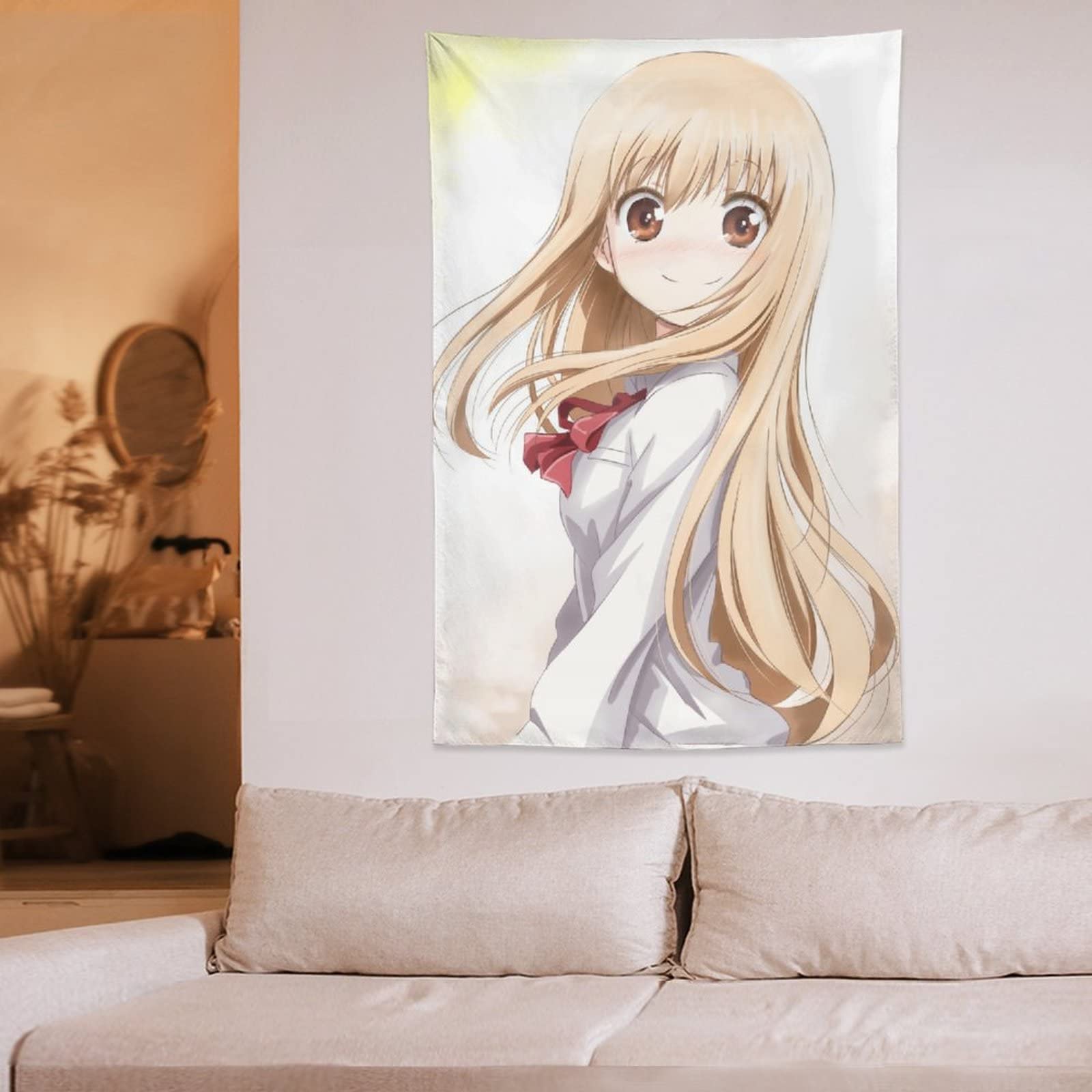 Amazon.co.jp: タペストリー 可愛い キャラクター柄 干物妹!う