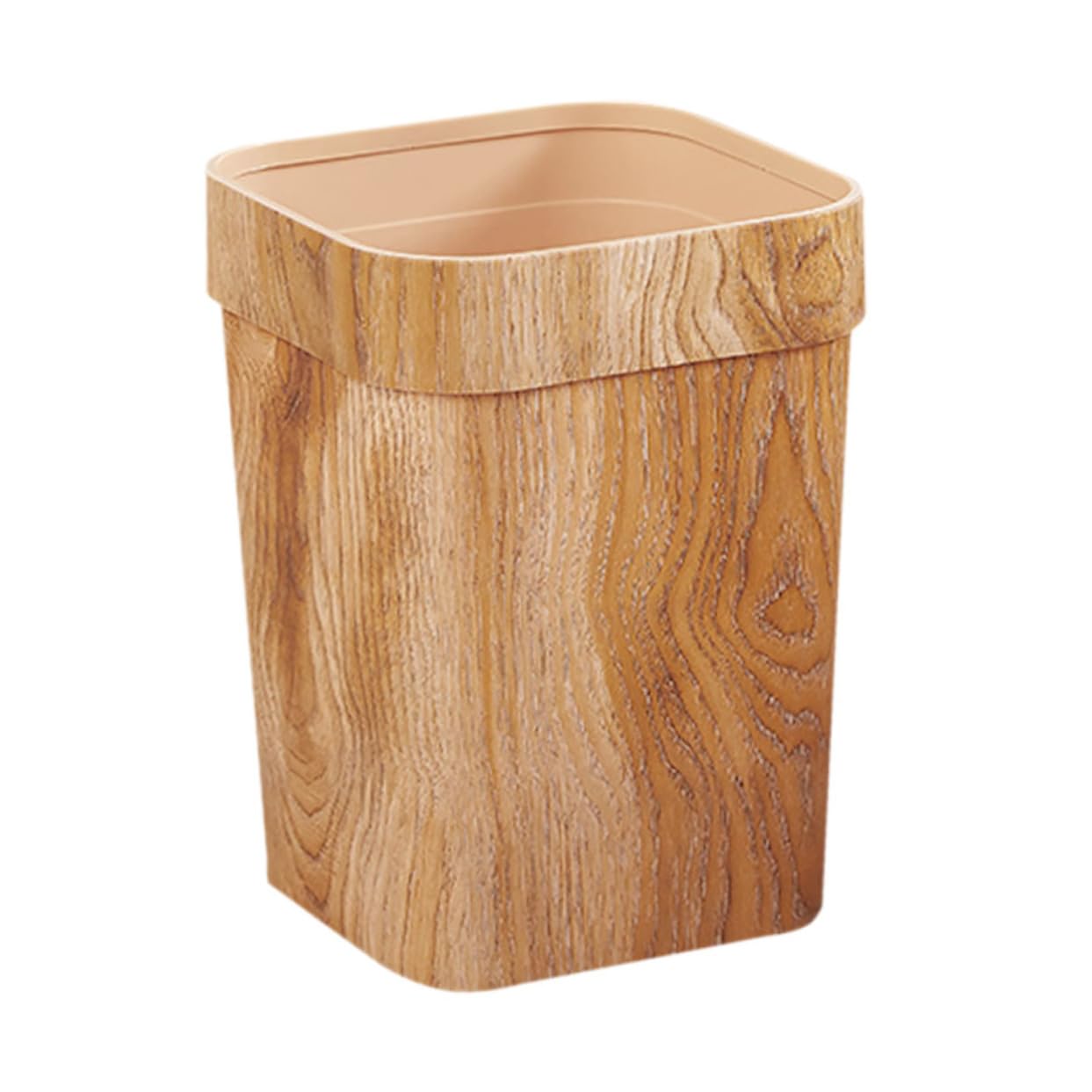 Capacity Trash Storage Can Chic Bathroom Decor Rustic Wastepaper Storage Holder