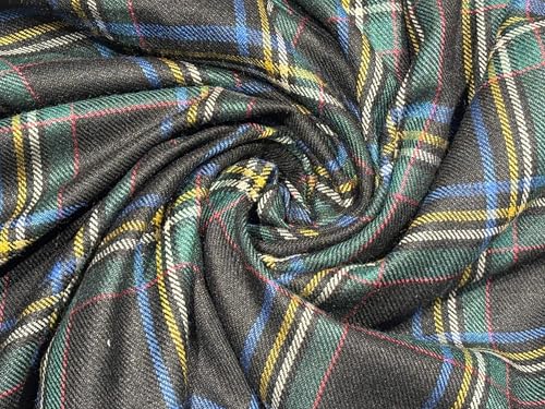 Tissu 100% laine sergée de haute qualité au yard pour tailleur élégant