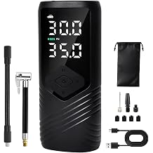 Tire Inflator Portable Air Compressor for Car Tires, 150 PSI Air Pump
