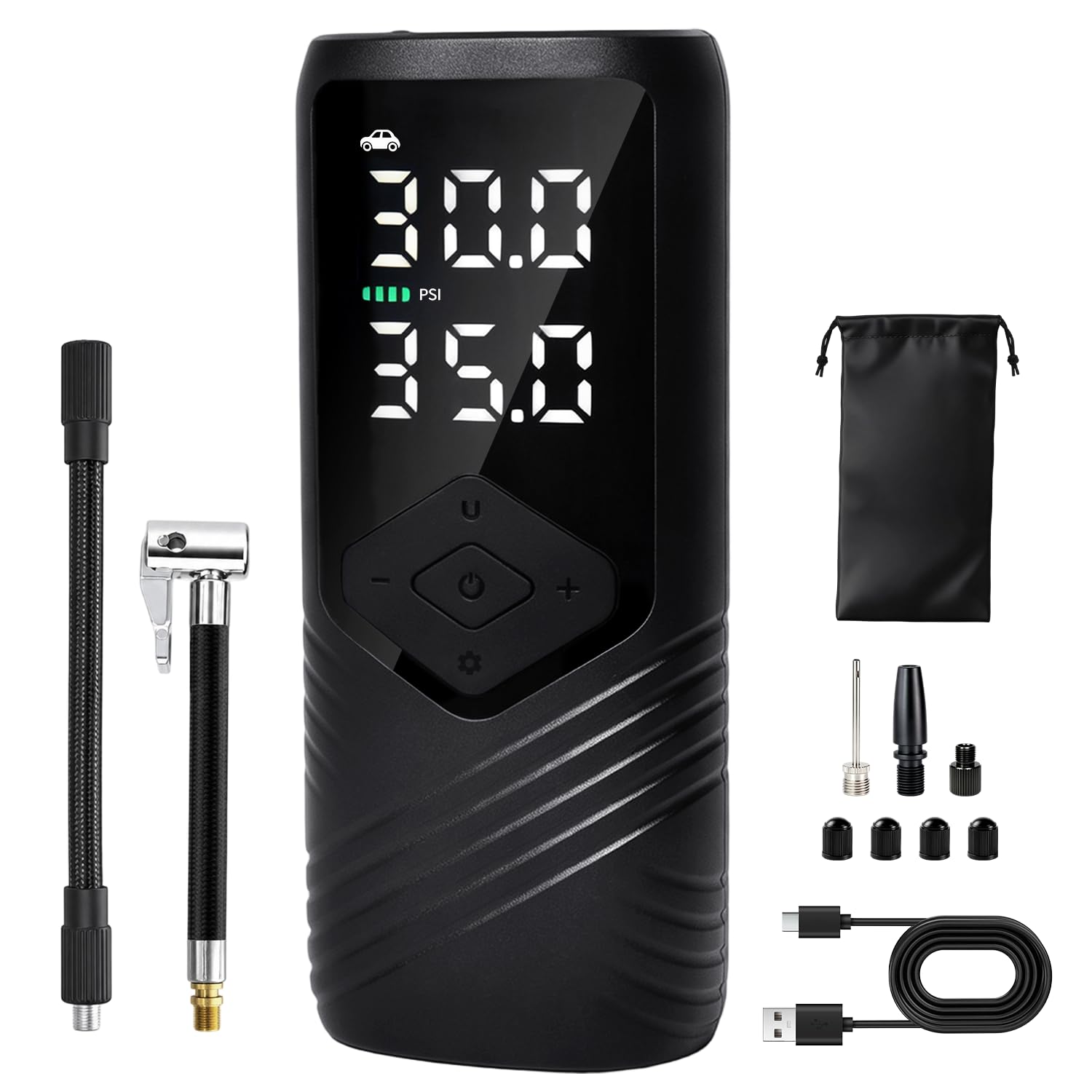 Portable Tire Inflator - 150 PSI Air Pump -1