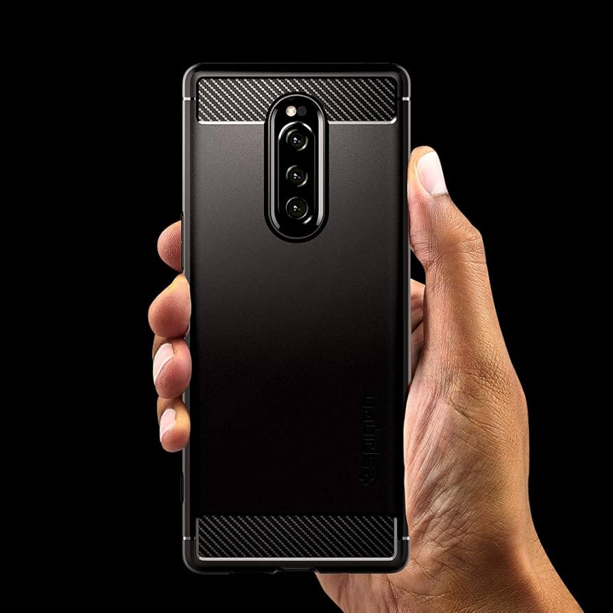 Xperia 1 SOV40 SIMロック解除済み Spigenのケース付き Amazon.co.jp: Spigen SONY Xperia 1 ケース [ SO-03L SOV40