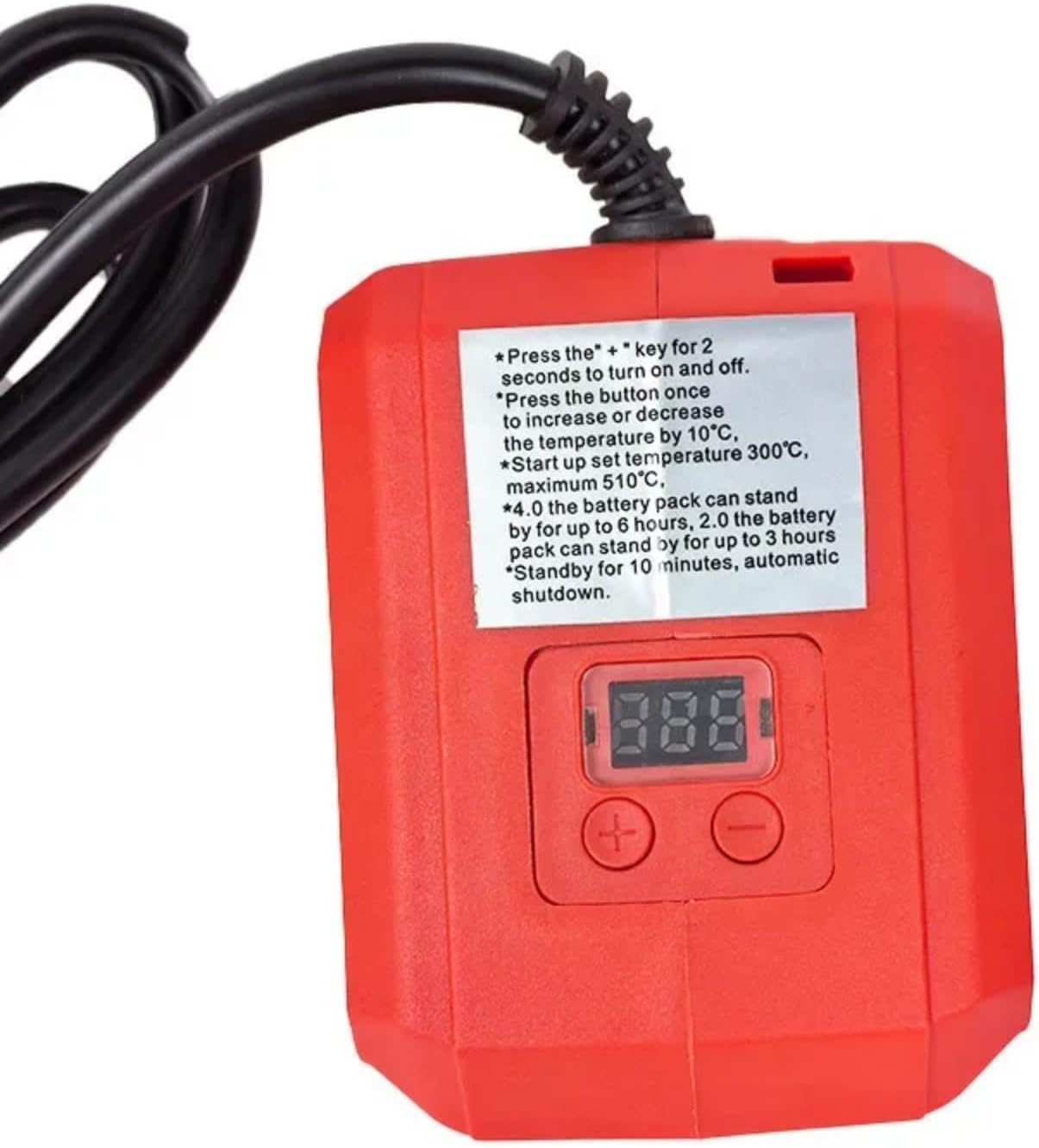 Cordless Soldering Iron Station Tool for Milwaukee 18V Battery, Portable Electric Fast Heating Up Soldering Iron Kit Temperature Adjustable for DIY, Appliance Repair (no Battery)