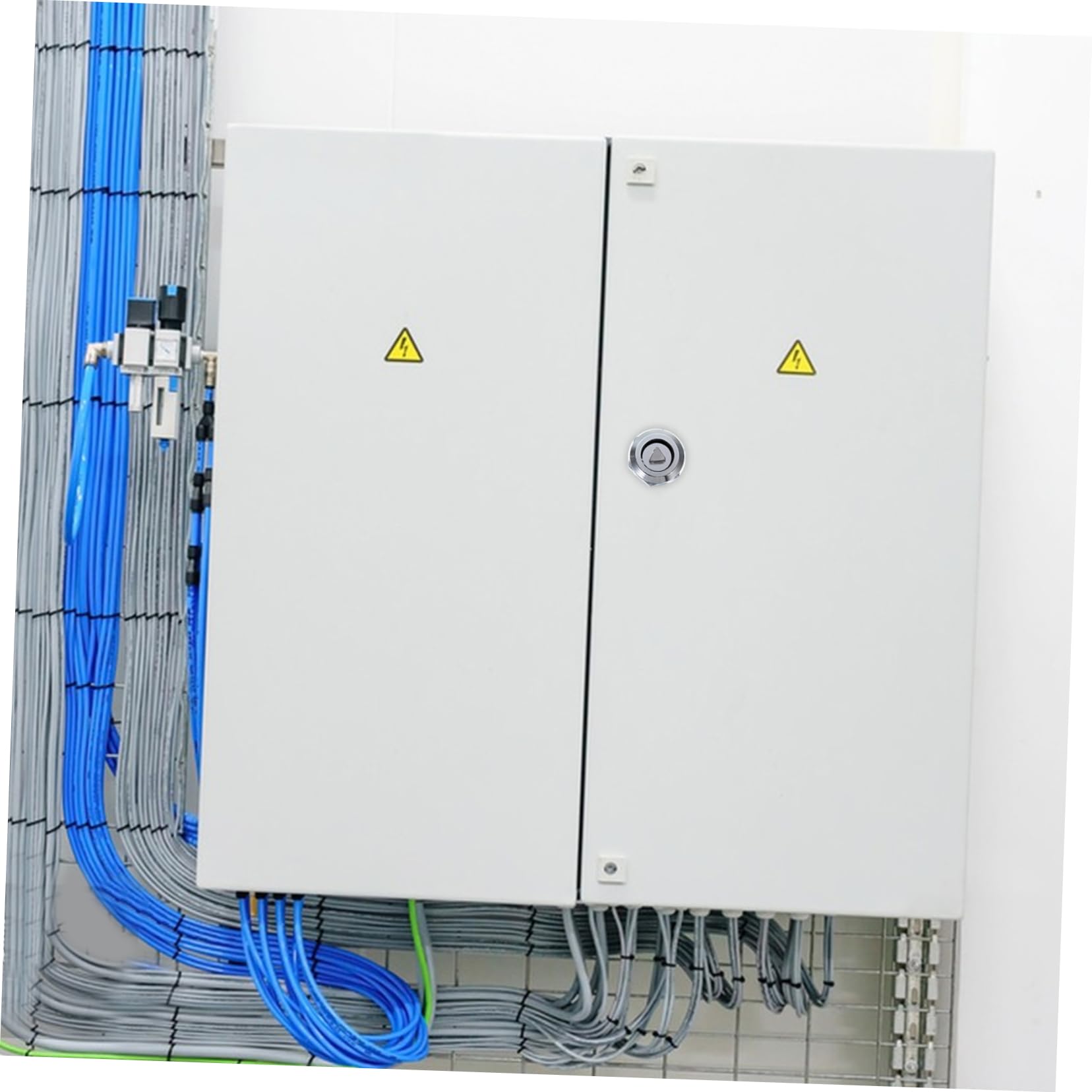 5x Dreiecksschlösser Für Schränke - Zinklegierung Sicherheitsschloss Mit Dreiecksschlüssel