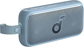 Soundcore Motion 300 by Anker, Bluetooth Speaker, Wireless Hi-Res Portable Speaker, IPX7 Waterproof, BassUp, Bluetooth 5.3, 30W Stereo Sound, 13H Playtime for Home, Shower, Outdoor, and Travel - Blue