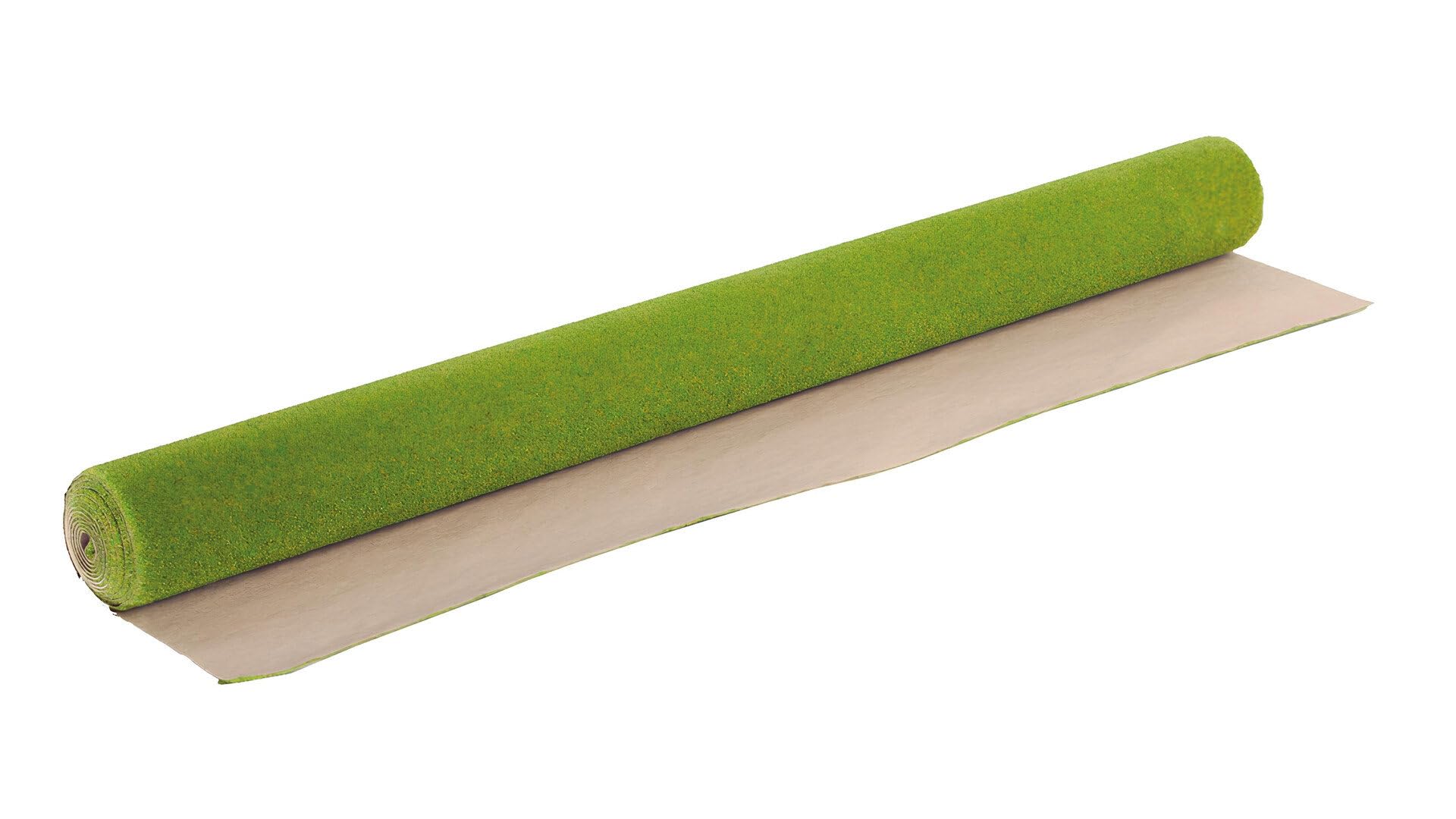 NOCH® Grasmatte „Frühlingswiese“, mit Modellbau Gras, 300 x 100 cm für die Spurweiten H0, TT, N, Z perfekt auch zum Basteln und DIY