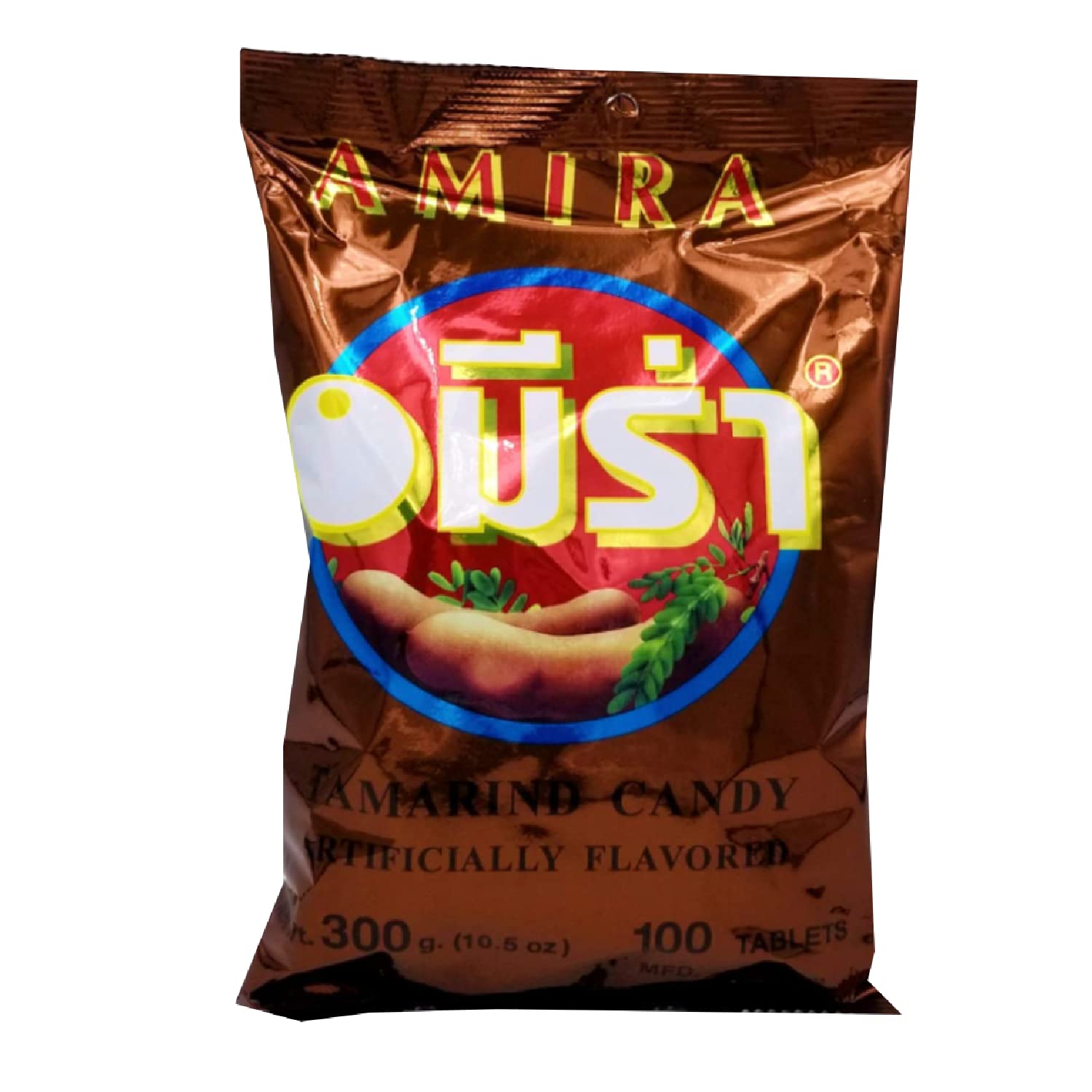 Amira - Tamarind Candy (100 Pieces)300g (10.5oz) (4 Pack)