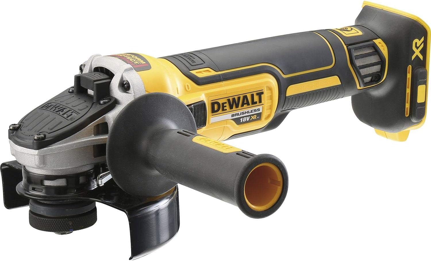 DEWALT DCH273N-XJ - Martillo electroneumático SDS-Plus Brushless XR 18V, sin cargador/batería & DCG405NT - Mini-Amoladora sin escobillas XR 18V 125 mm sin cargador/batería y con maletín TSTAK II