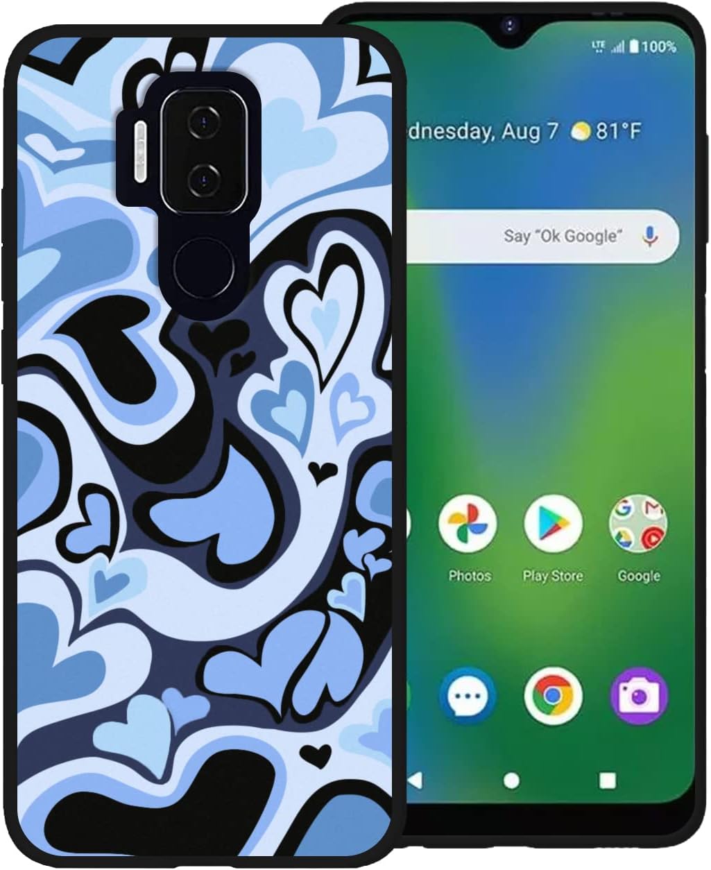 Amazon.com: zaztify Phone Case for Cricket Influence/AT&T Maestro Plus ...