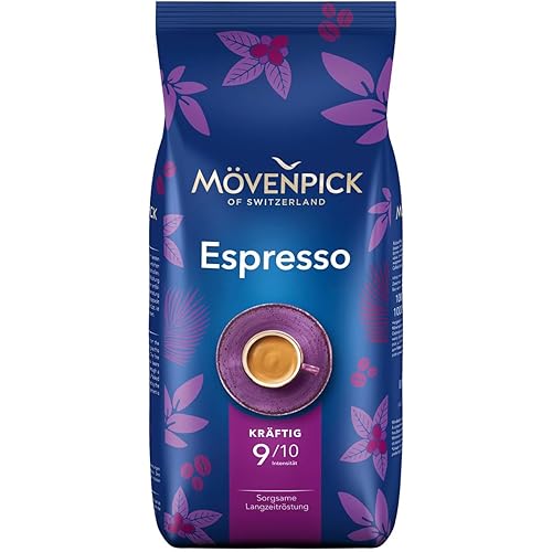 Mövenpick Espresso ganze Bohnen gehaltvoll & kräftig 1 kg