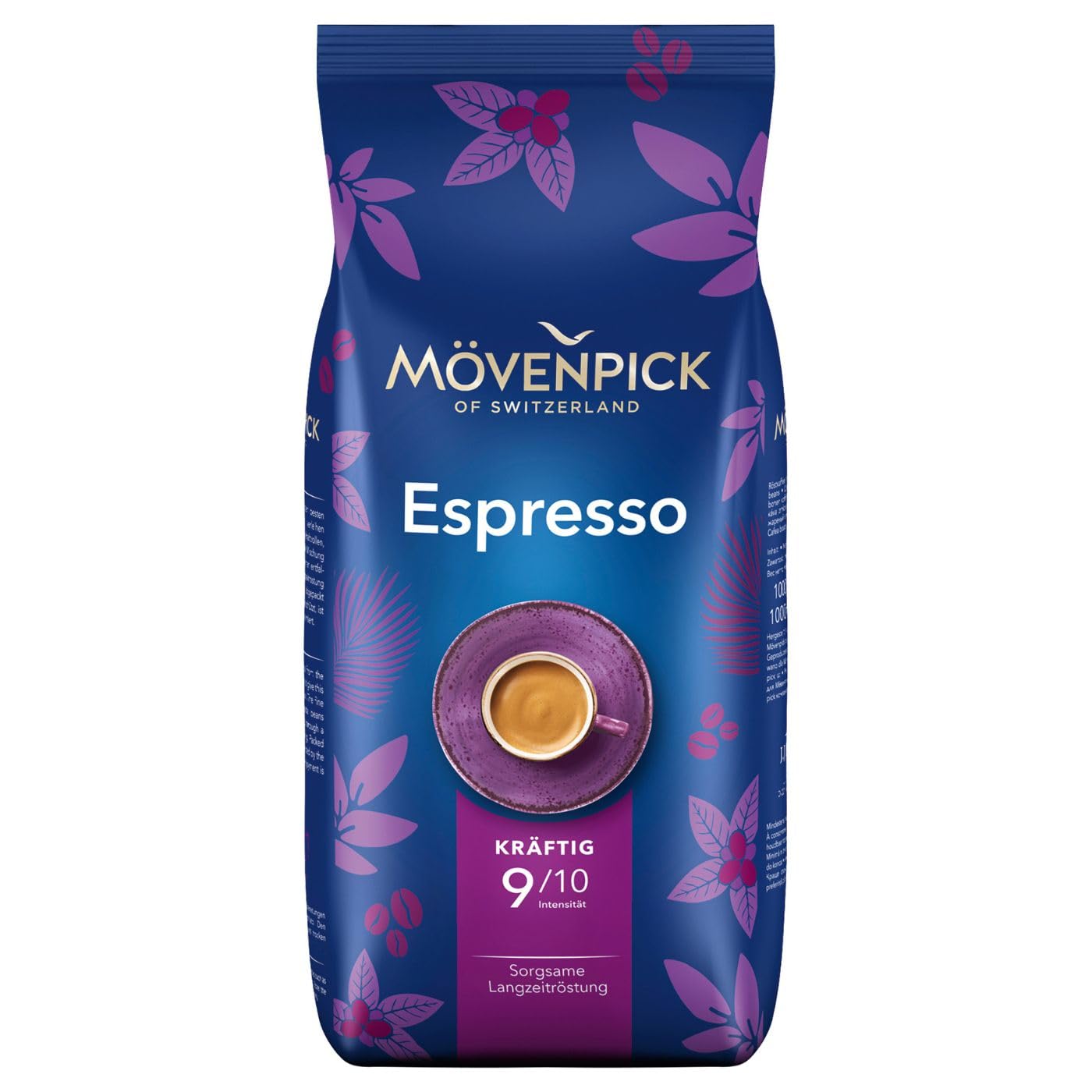 Mövenpick Espresso ganze Bohnen gehaltvoll & kräftig 1 kg