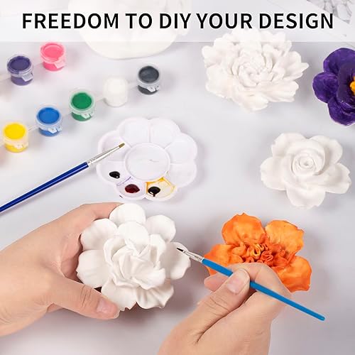 Miniatura 5 de Moldes de silicona de flores  Moldes de silicona de flores 3D diferentes para hacer jabón de velas, decoración de tartas hechas a mano, chocolate,