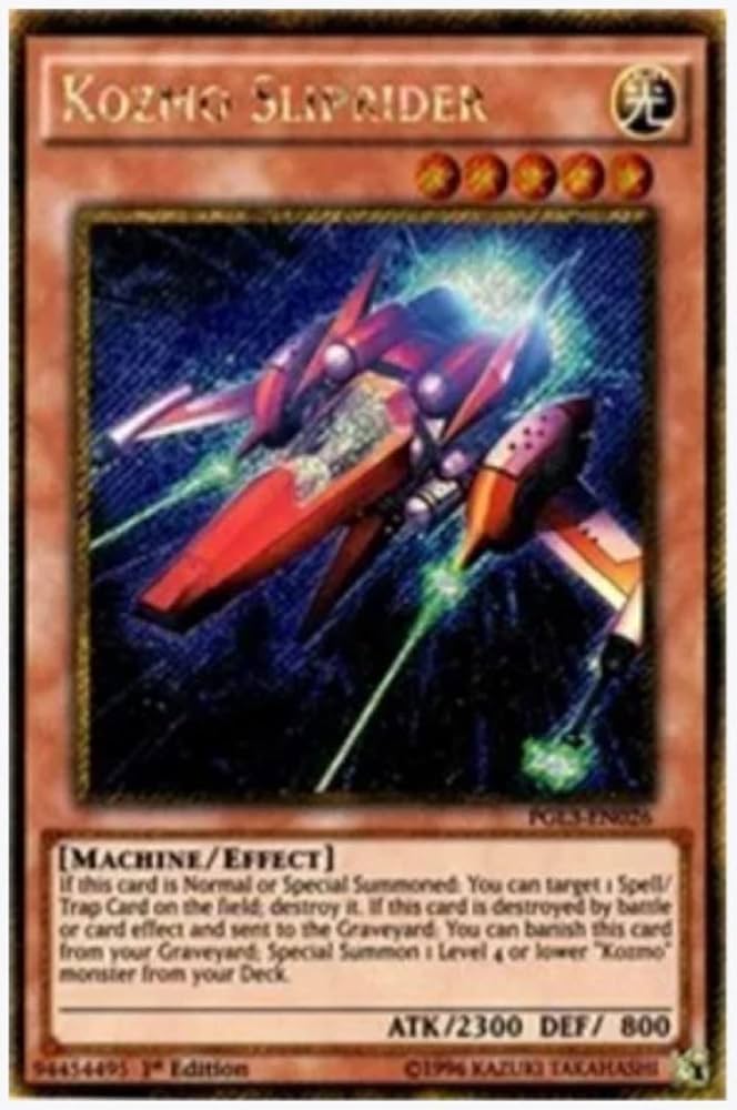 遊戯王 Ｋｏｚｍｏ　ダークシミター 英語　シークレット　1st kozmo 3枚 遊戯王 Kozmo ダークシミター 英語 シークレット 1st kozmo