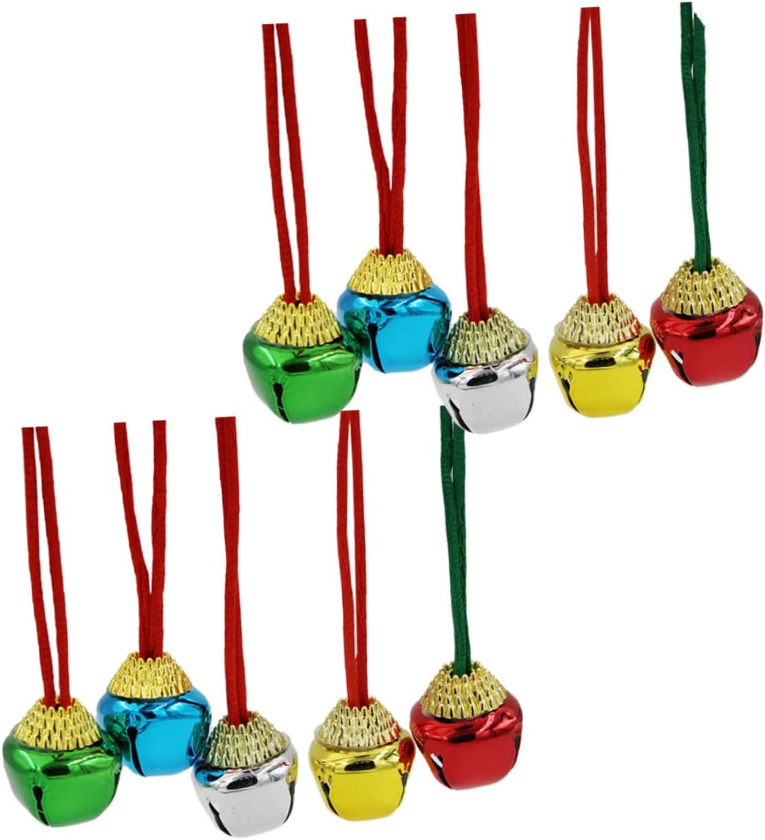 YYZKYTO Ornaments Bells Exquisite Necklace for Women Christmas Jingle Bell Pendant