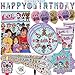 L.O.L. Surprise Party MEGA Pack with Decorations for 16 Guests With Plates, Cups, Napkins, Tablecover, Birthday Candle, Scene Setter with Props, 6 Balloons, and an EXCLUSIVE Birthday Pin by Another Dream!