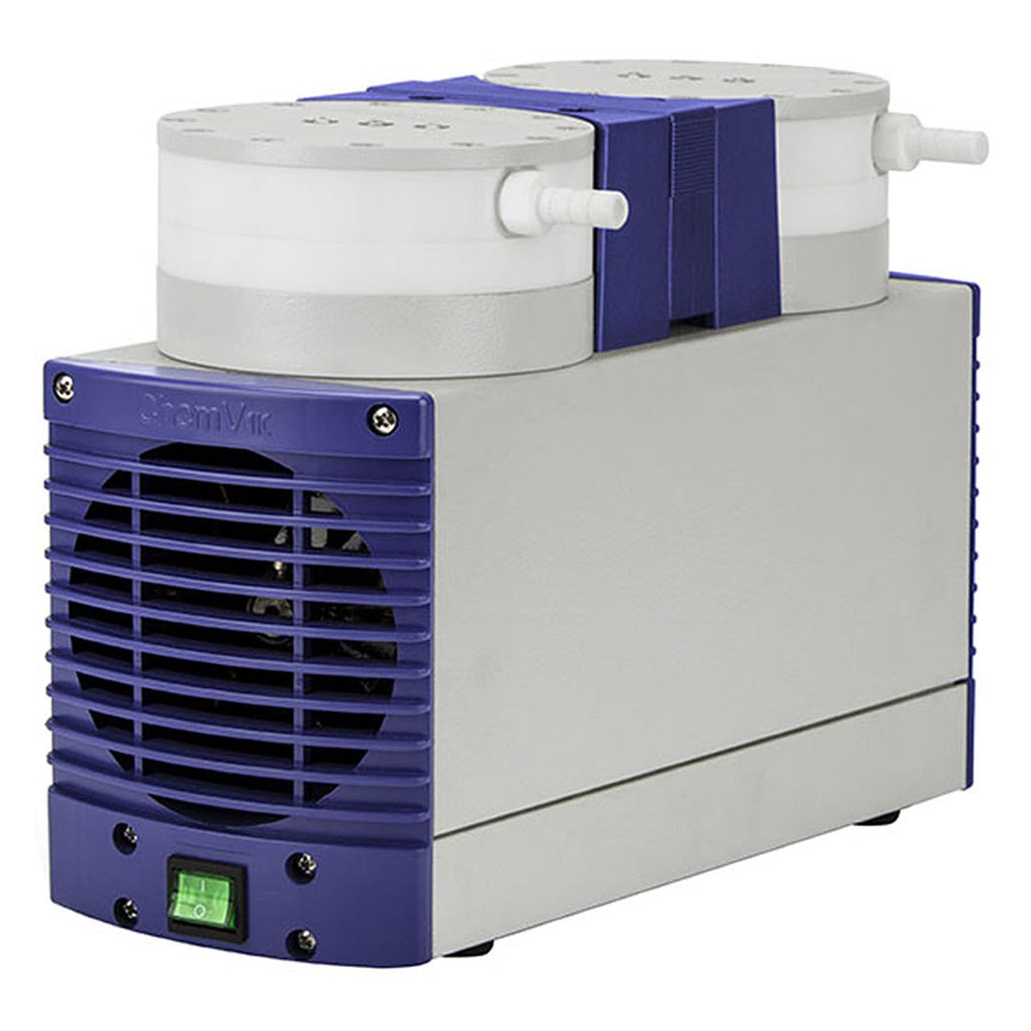 WI-1538 Bomba de membrana resistente al vacío química, 20 l/minuto de potencia de extracción, 100 mbar, presión mínima, 60 W