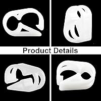 Vista 5 de Abrazaderas de Tubería de Plástico de 1/4" - 5/16", Abrazadera de Manguera de Control de Flujo, Válvula de Pellizco de Laboratorio Abrazadera