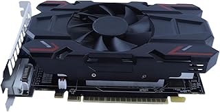Jectse Scheda Grafica per Giochi DDR5 HD6770 da 4 GB, Prestazioni Elevate, Efficiente e Silenziosa, Facile da Installare, per Win 10, 8, 7, per Vista, per (HD6770 4GB DDR5)