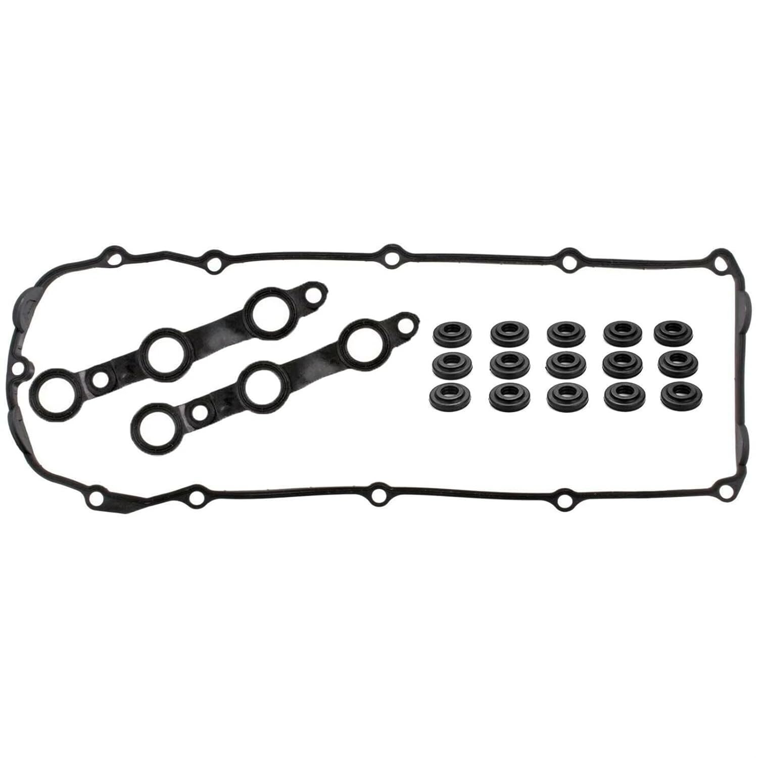 Valve Cover Seal for BMW for E46 E39 E38 E36 M54 B30 M54 B22 M52 B28 Car Engine Valve Cover Gasket Cylinder Head Screw Gasket Seals 11121744893 11121437395