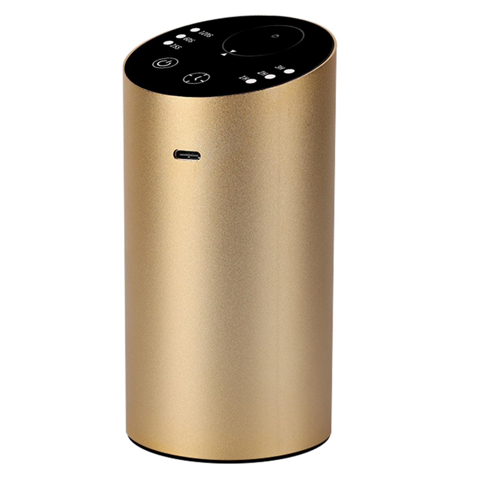 Tfaoys Champagne Gold Intensity Aromas Dispenser Essential Oil Diffuser Metal Texture For Fragrant Environment For Various Room Quiet Scent Air Machine