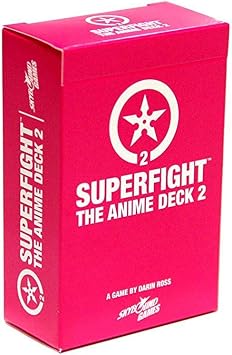 Skybound Superfight Anime Deck 2 100 Expansion Cards for the Game of Absurd Arguments | for Kids Teens Adults, 3 or More Players, Ages 8+