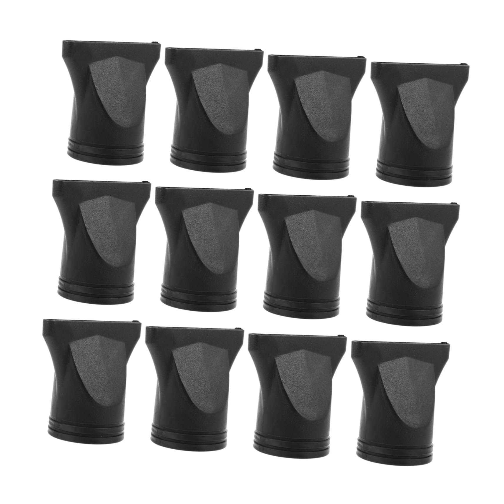 12Pcs Hair Dryer Nozzle Set 4 35-4 5cm Diameter Nylon Blow Dry Attachments for Straightening Compatible Hair Dryers