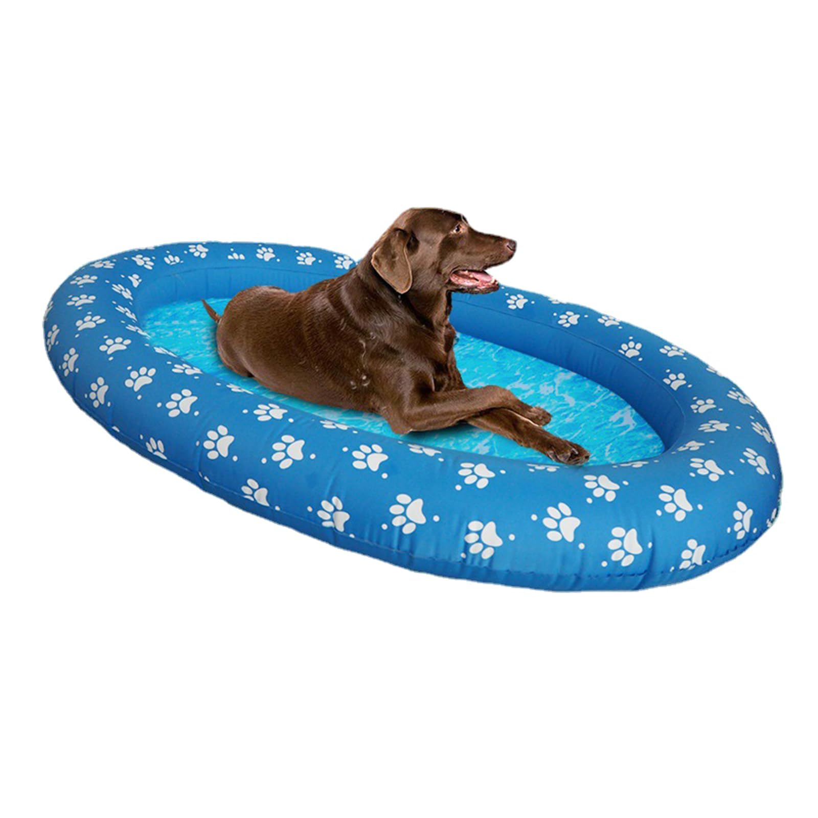 Flotteur de natation gonflable pour chien grand modèle de piscine