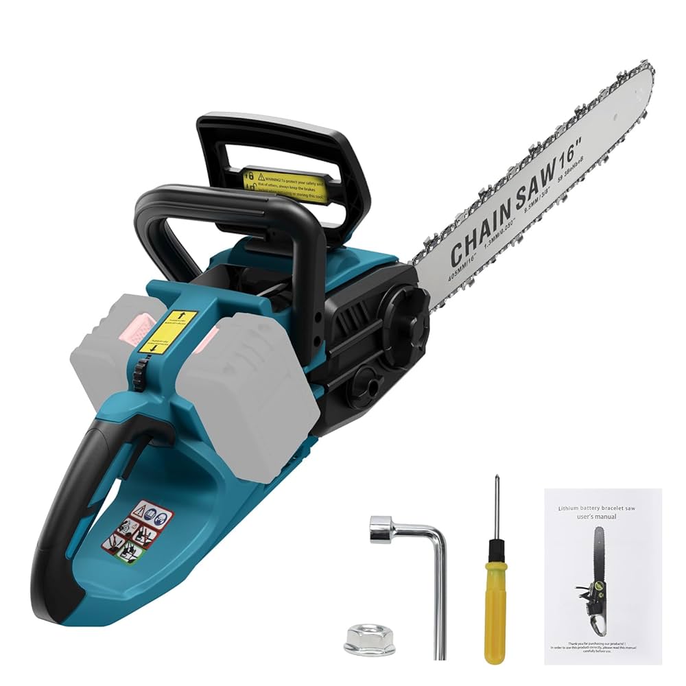 Amazon | LEZZYRUCK 電動チェーンソー 16インチ 36-42V 1500W
