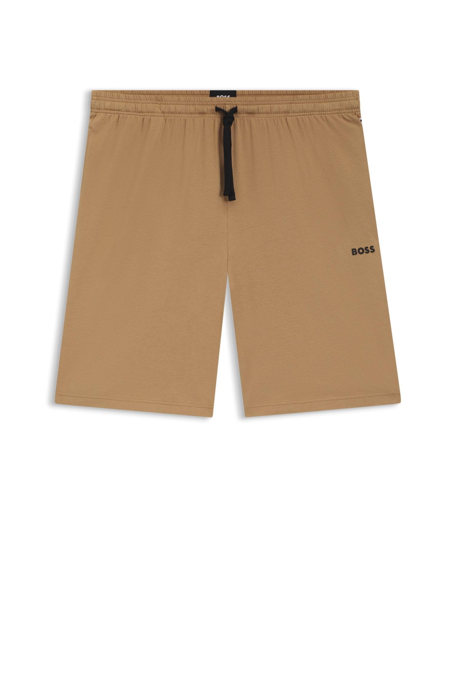 BOSS Herren Mix&Match Short CW Shorts aus elastischer Baumwolle mit Kontrast-Logo und Kordelzug