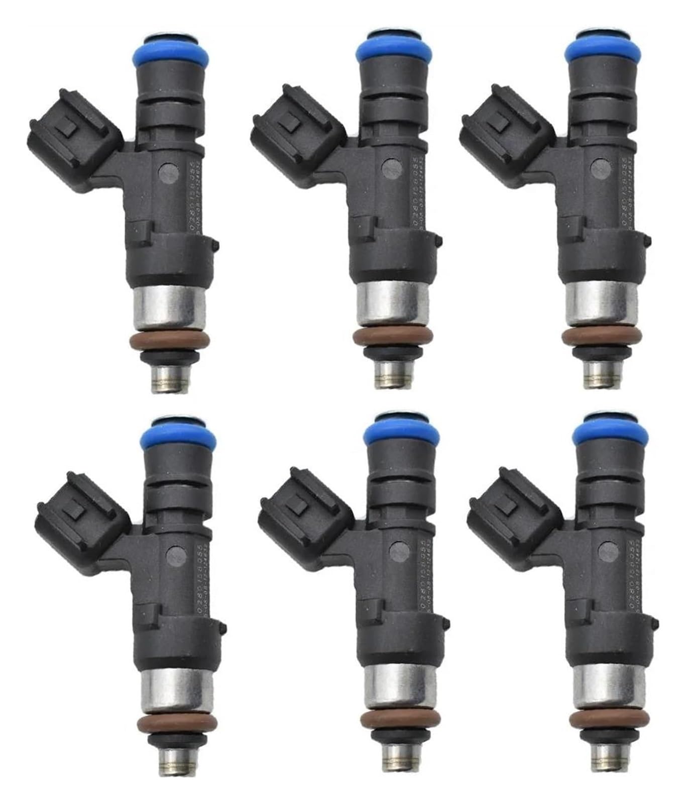 Qwqwfa One Color Petrol Fuel Injector For Mercury For Mountaineer 4.0L 2008 2009 2010 6Pcs Fuel Injectors Oem 0280158055