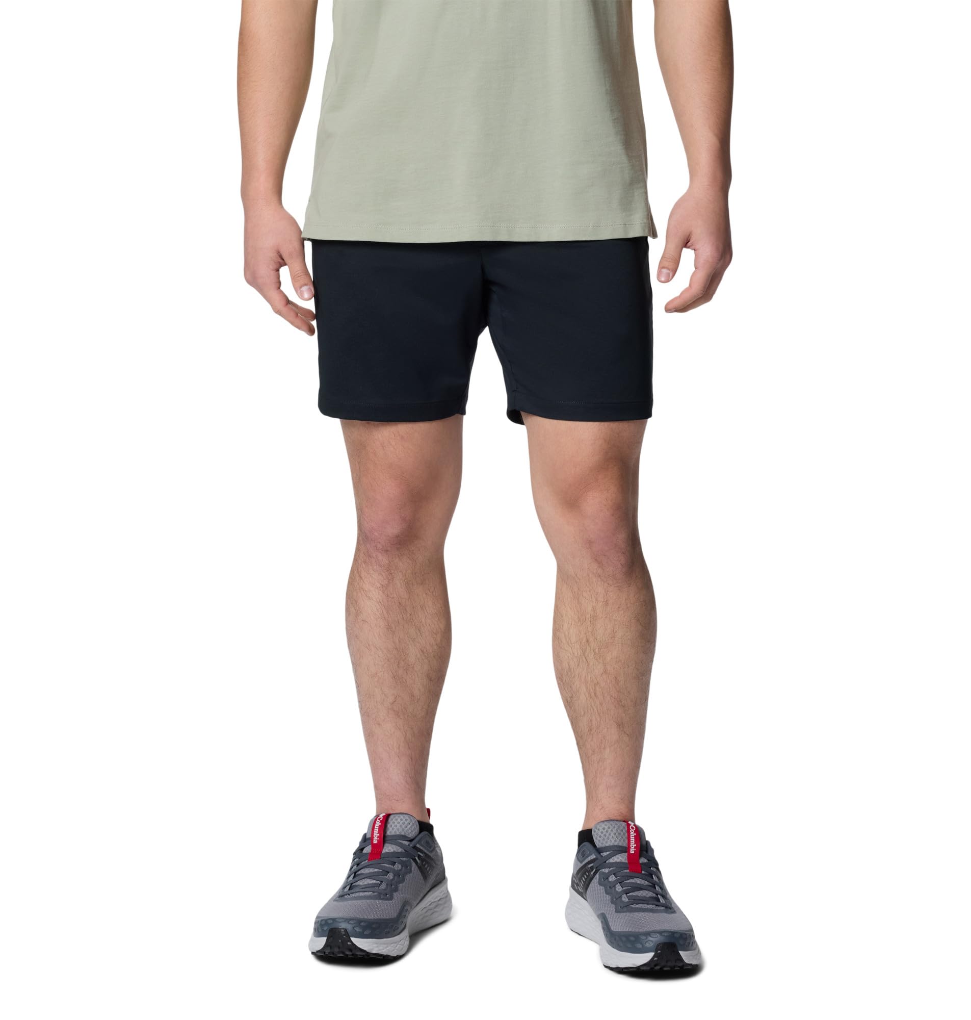 Columbia Men's Sage Peak Chino Short, Black, 30W x 7L