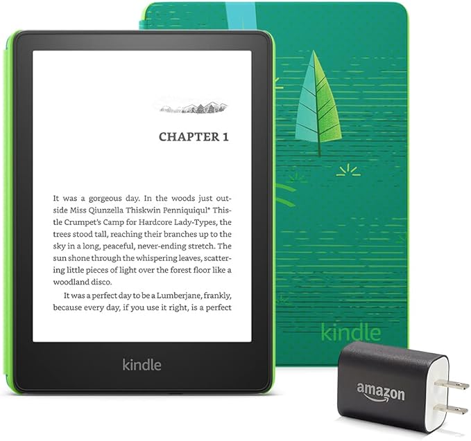 Kindle Paperwhite Kids Essentials Bundle Including Kindle