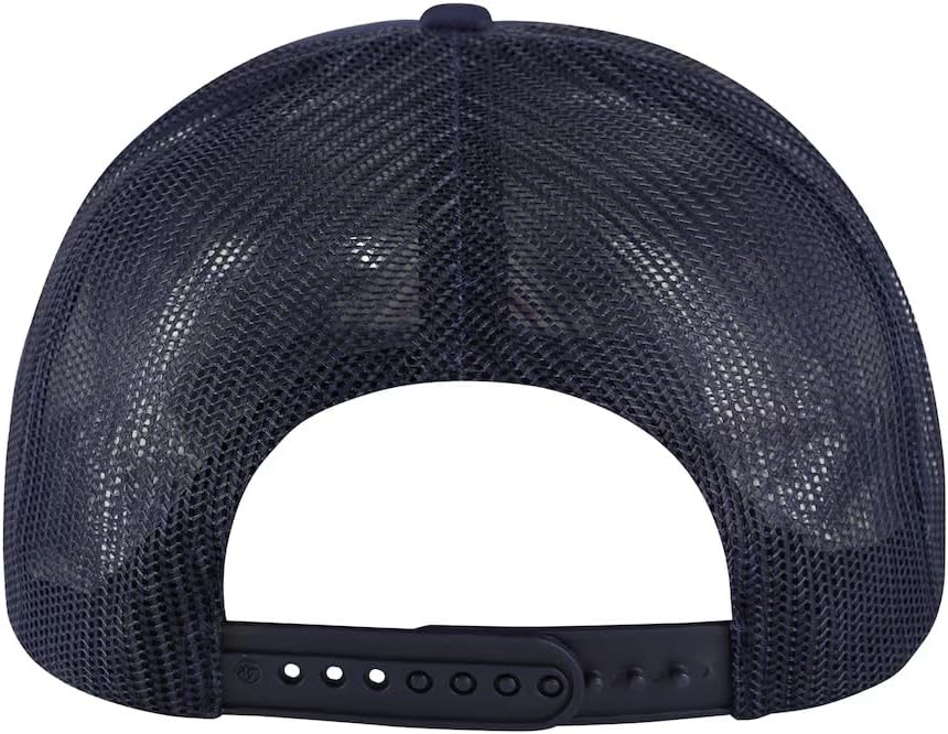 Officially Licensed Cal Berkeley Navy MVP Mesh Trucker Hat Classic Embroidered University Sports Team Logo Adjustable Structured Blue Snapback Baseball Cap - Image 2